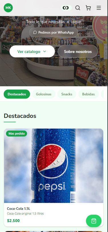 Mi Kiosco - móvil